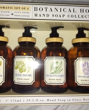 Hand Soap Set in Amber (4-Pack)